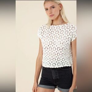 HALEBOB SAMAIRA CROCHET TOP SMALL NEW